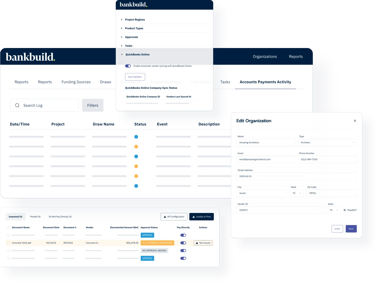 Drawdown pack assembly: contractor applications, certificates and programme updates assembled into one pack