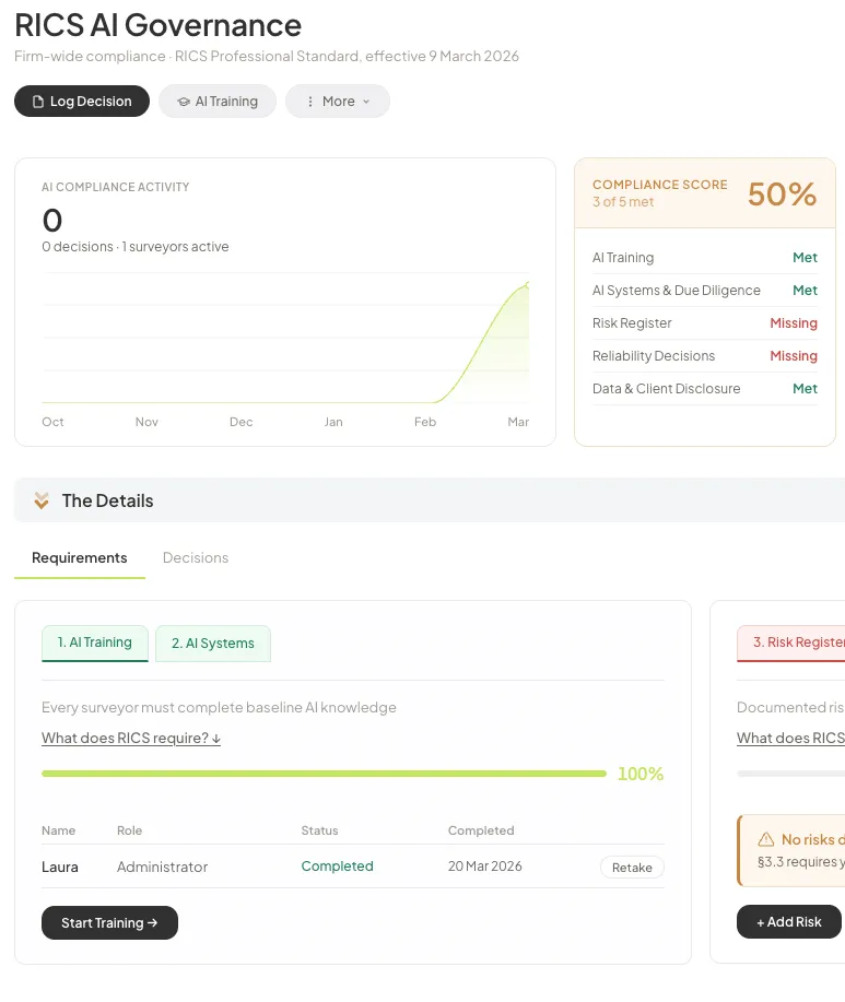 BankBuild RICS Compliance